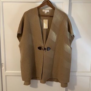 MICHAEL Michael Kors Sweaters - MK Wool and Cashmere Poncho MICHAEL Michael Kors Sweaters - MK Wool and Cashmere Poncho